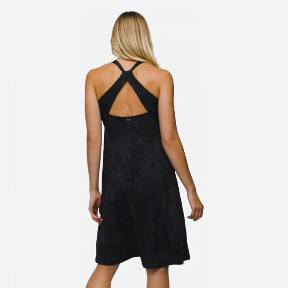 prAna Jewel Lake Dress – Strappy Back Floral Summer Dress - Picture 2 of 8